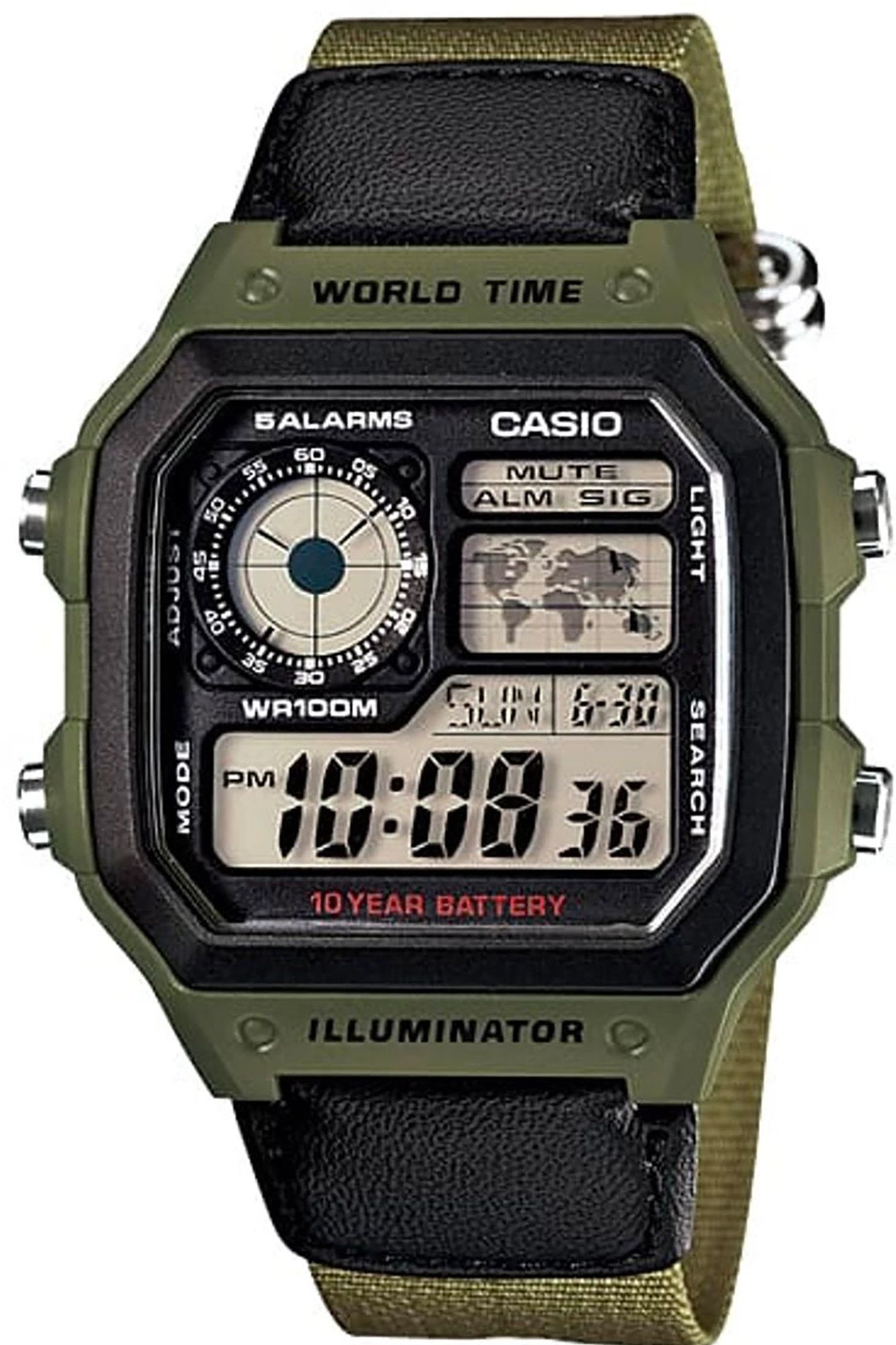 Casio - AE-1200WHB - Grün