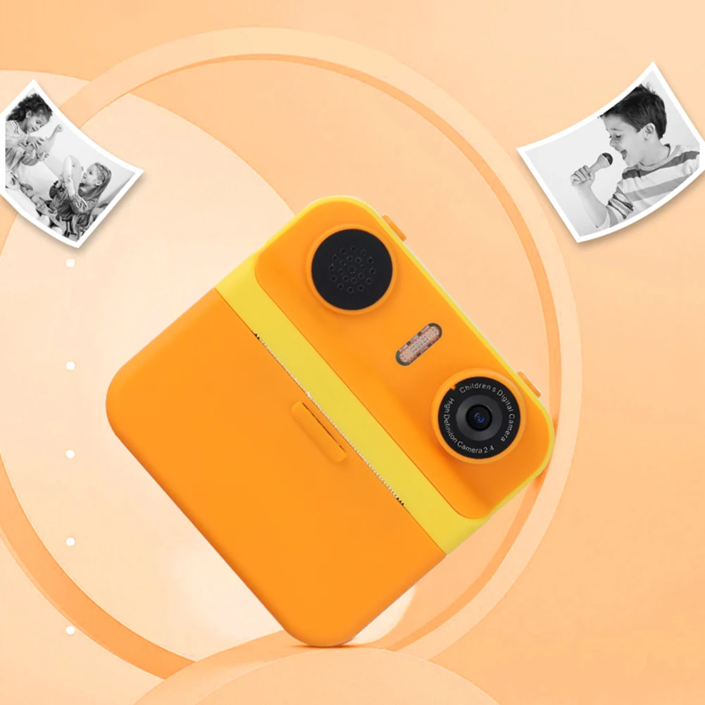 Kinder Mini Instant Print Kamera HD 1080P Kinder Selfie Digital Kamera 2,4 zoll Bildschirm Digitale Foto Kamera Spielzeug Geburtstag geschenk